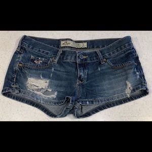 Hollister Distressed Jean Shorts